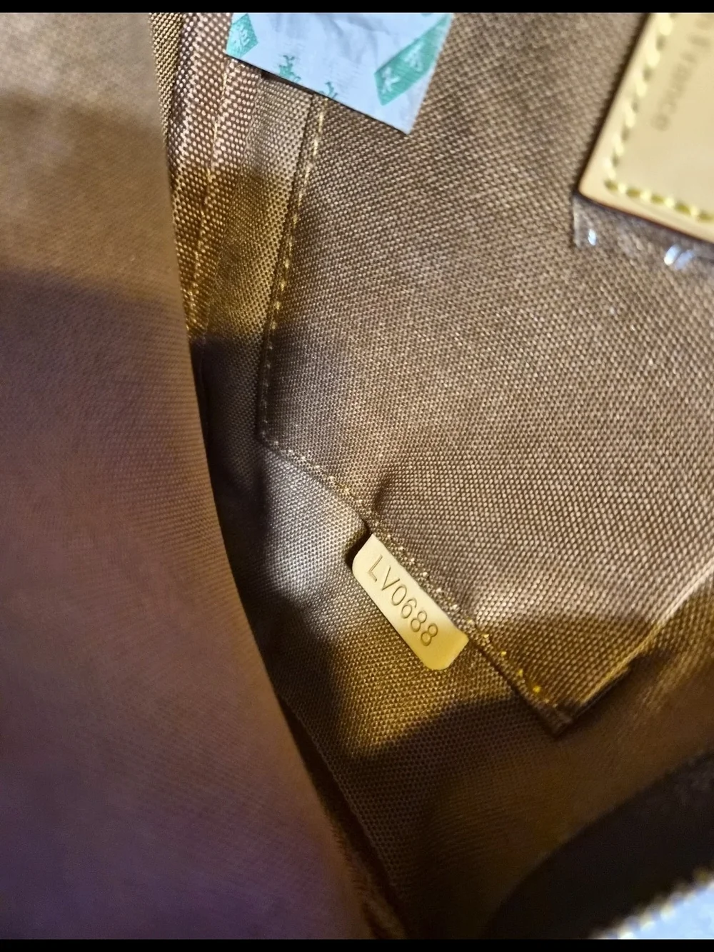 Louis Vuitton Brown Monogram Canvas Crossbody with Pink Strap